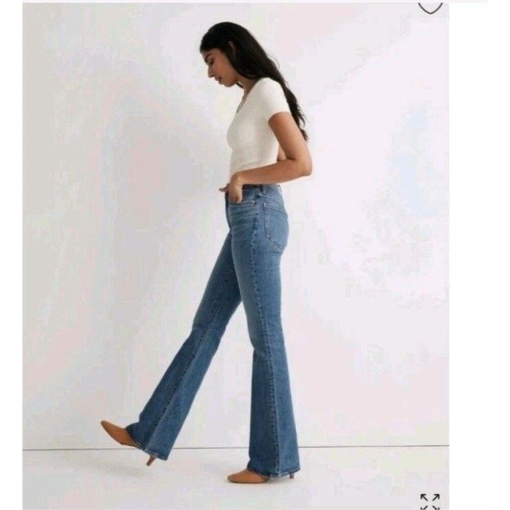 Madewell The Perfect Vintage Flare Jeans Women's Size 27 Light Wash High Rise